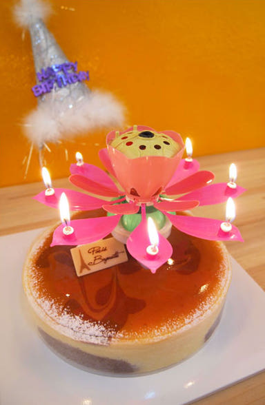 Special celebration flower candle birthday candle 