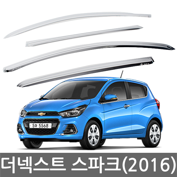 경동 더넥스트 스파크 2015년 크롬 윈도우 썬바이저 창문 빗물받이 환기 몰딩 k-617 : 케이원모터스
