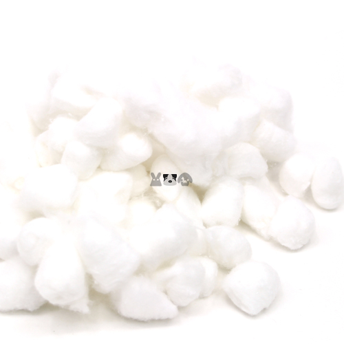 100% 천연 목화솜, 햄스터 솜베딩, 솜이불 (화이트 코튼 볼) 35g : 햄스터몰