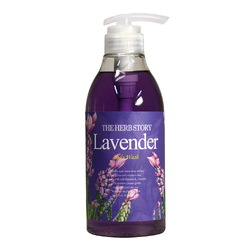 라벤더 더허브스토리 바디워시(500ml) : 허브테라피아
