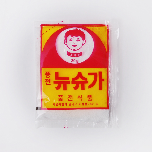 [오렌지포장] 뉴슈가 30g / (400개) 사카린 감미 설탕대용 깍두기 : 오렌지포장