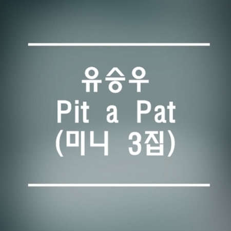 CD 유승우 PIT A PAT 3집미니 핏어팻 선 우효 45.7cm : 올리브하트