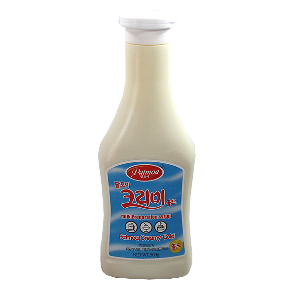 팥모아 크리미골드(연유)500g/팥모아/연유/팥빙수/빙수/빙수재료 /팥빙수재료 /식자재/식 : 소망마트