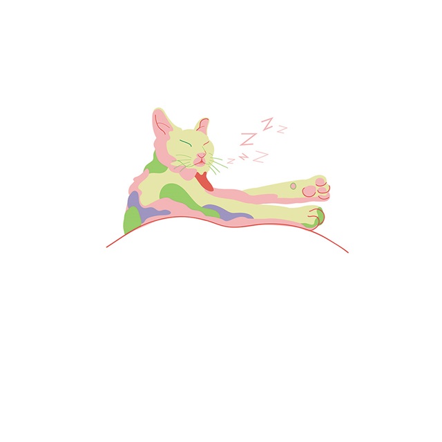 Winter Cat 2 / 일러스트 액자 : 올뉴프레임