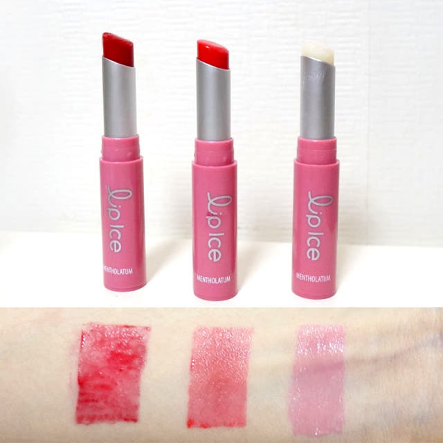 3 choices Menzueram lip ice tinted color magic lip
