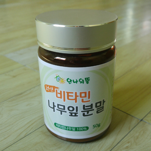 안나의뜰 비타민나무잎분말 50G,(유기농, 국내산) : 비타민나무 안나의뜰 쇼핑몰