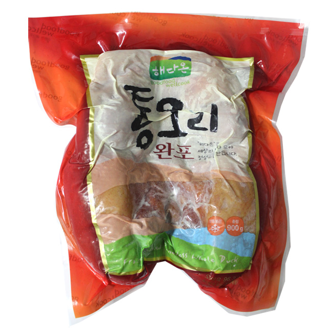 [신의한수몰] 이젠 통오리완포 900g / 오리 한마리  / 오리훈제고기 / 훈제오리 / 여름철 보양식 / 술안주 : 신의한수몰