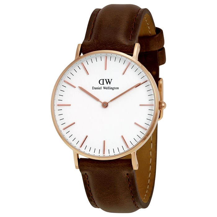 ٴϿ  ð Classic Bristol White Dial Ladies Quartz Watch 0511DW : ð