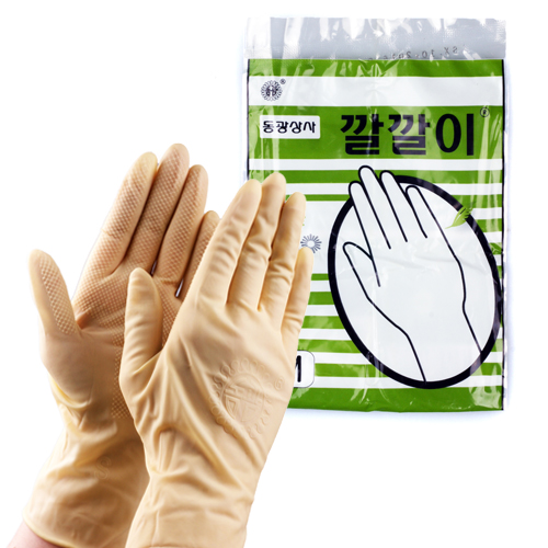 [동광상사] 깔깔이 (중) 천연라텍스 고무장갑 염색소모품 미용재료 어바웃뷰티 : 어바웃뷰티