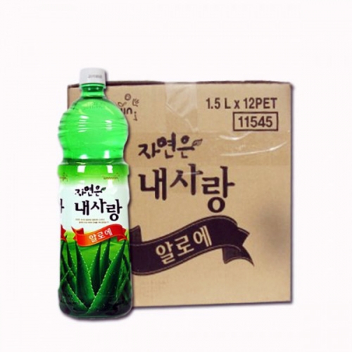 웅진자연은내사랑알로에1.5LX12개(한박스) : 커피홈