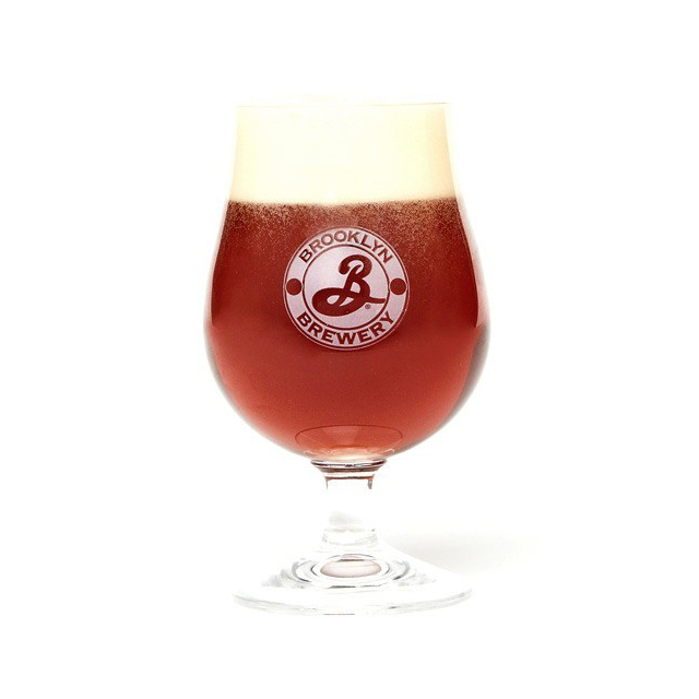 브루클린 브루어리 화이트 로고 스니프터 전용잔 13온즈 Brooklyn Brewery White Logo Snifter Glass 13oz : 크래프트비어샵