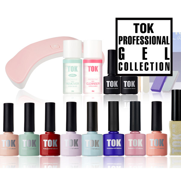 TOK GEL 톡젤 셀프젤네일 22종 풀세트 네일아트 젤네일 : 인시아코스메틱얼라이언스