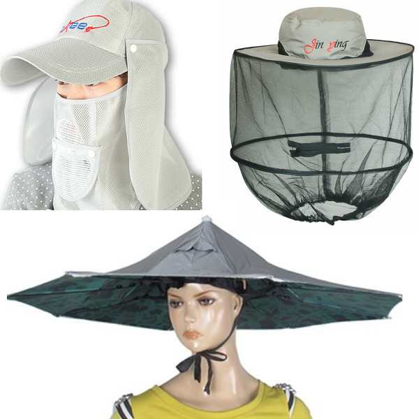 호가/낚시모자/햇빛가리개/방충모자/우산모자/벌초 : 호가