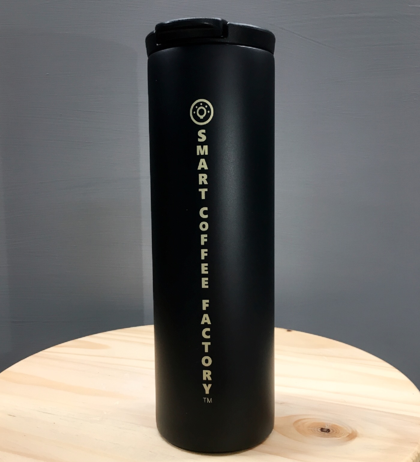 스마트커피팩토리 베큠 블랙 텀블러 Vacuum Black Tumbler 500ml [대용량 텀블러] : 스마트커피팩토리