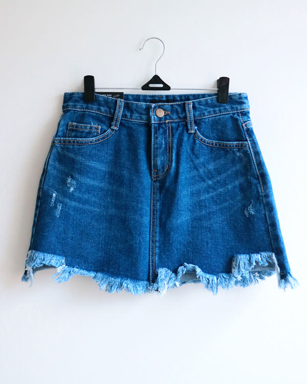 Denim Skirt MINI.J 316 vintage jeans Autumn custom