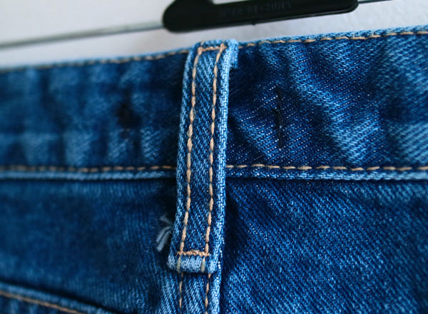 Denim Skirt MINI.J 316 vintage jeans Autumn custom