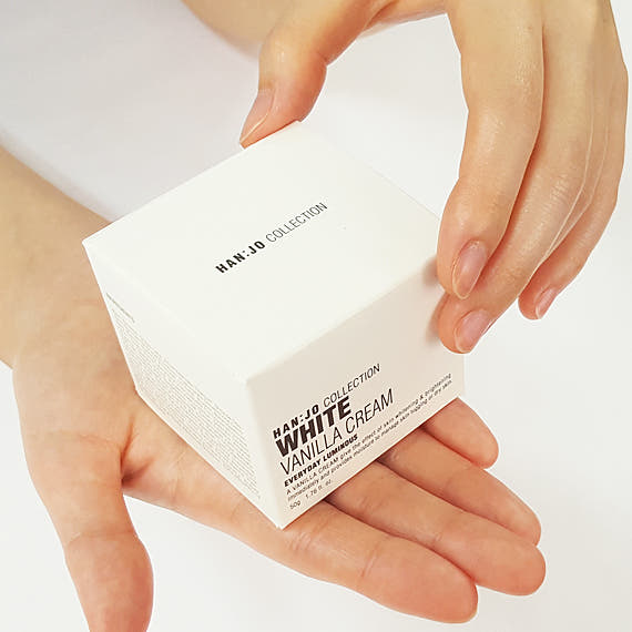 New Hanjo White &amp Vanilla Cream Instant Whiteni