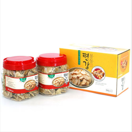 [완주봉상생강조합] 봉동 편강 500g 2개 / 죽염시대 : 죽염시대