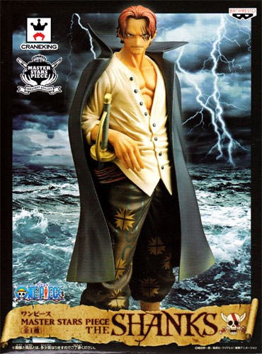 One Piece Shanks Figure MASTER STARS PIECE MSP MSP