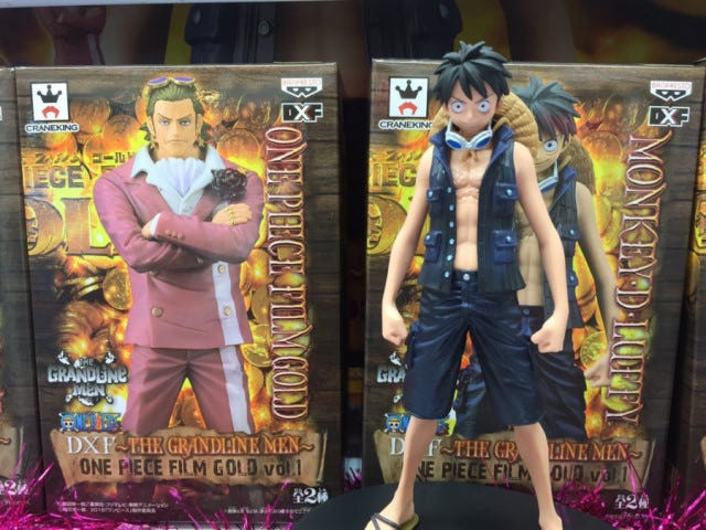 One Piece Figures DXF Grand Line Film Gold 11 spec
