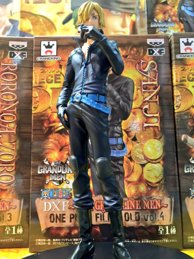 One Piece Figures DXF Grand Line Film Gold 11 spec