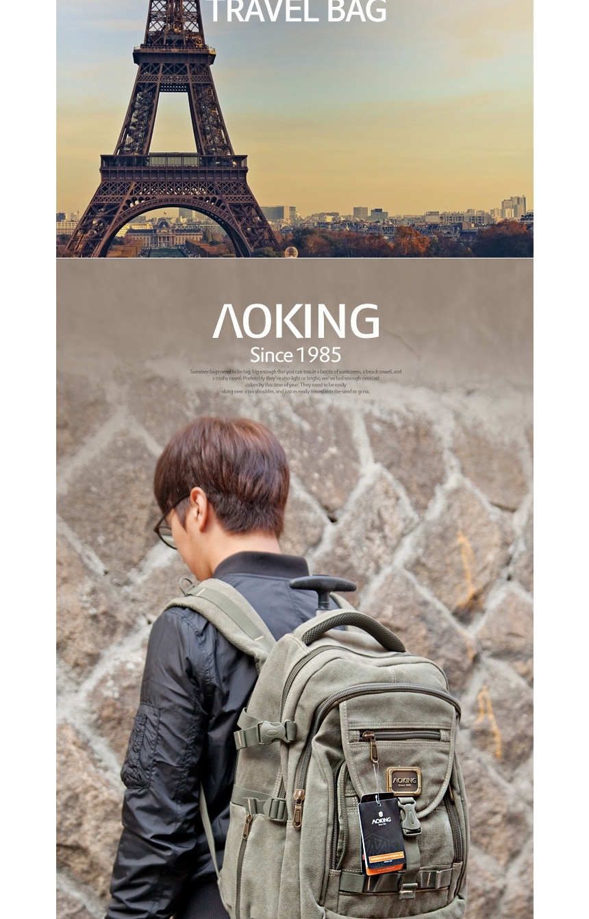 Carrier Backpack Bag Travel Male Men Recommended S