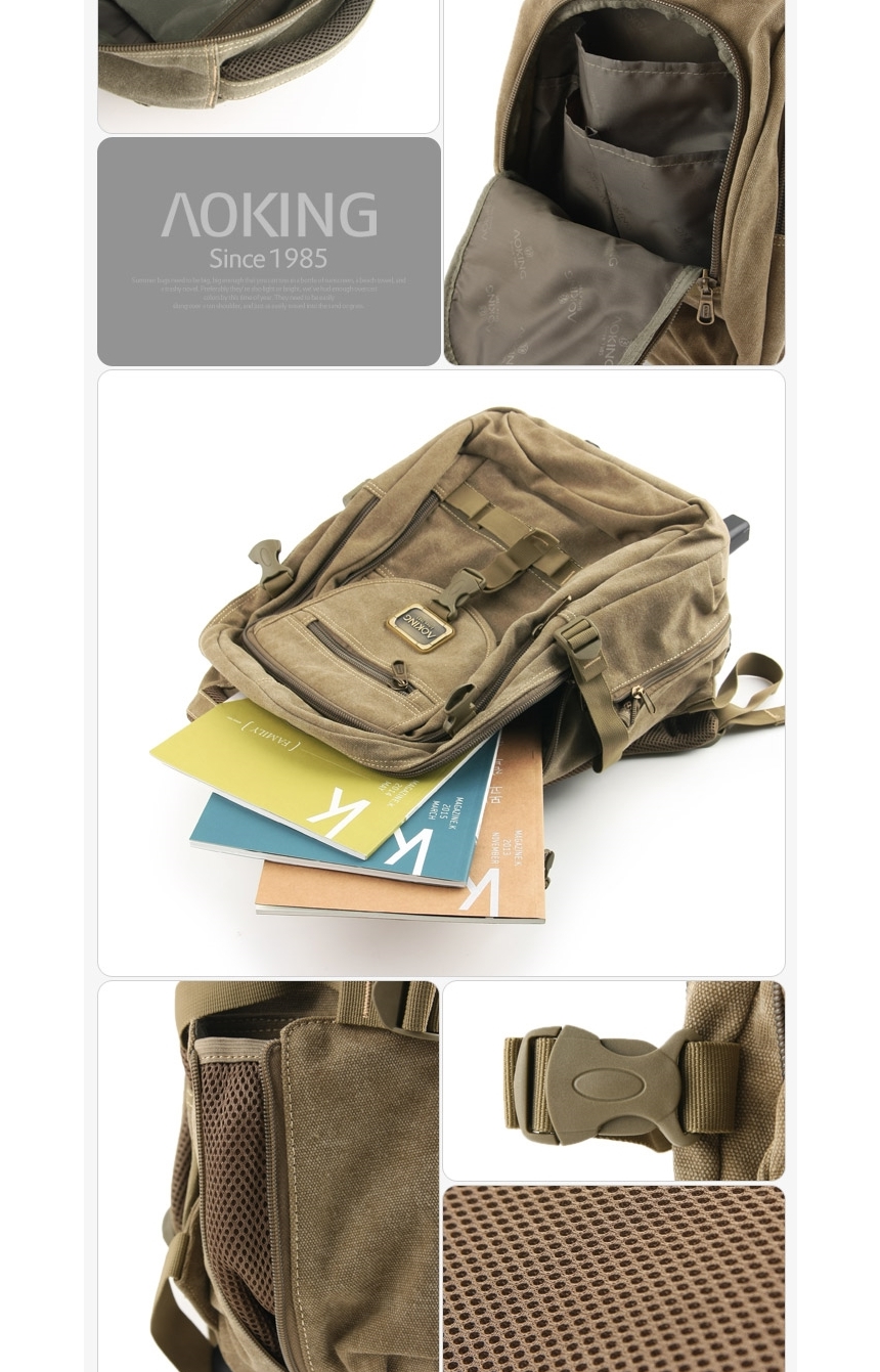 Carrier Backpack Bag Travel Male Men Recommended S