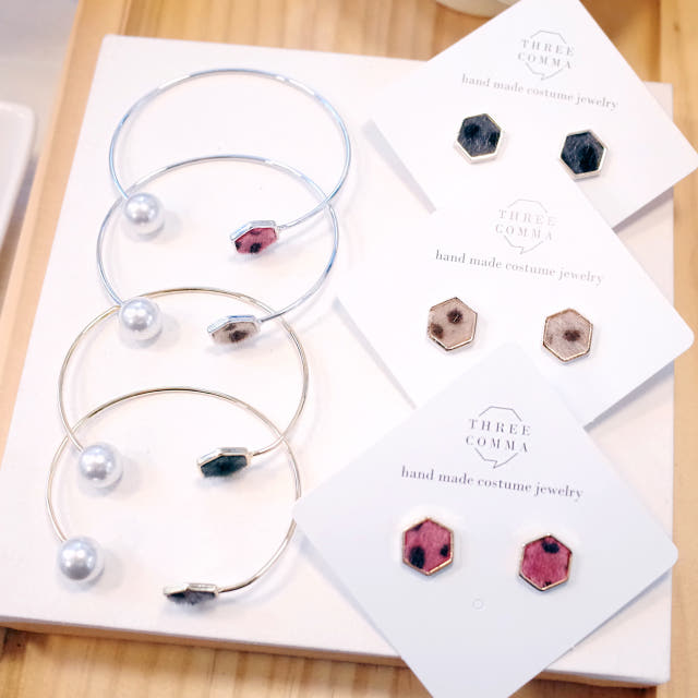 Unscented nickel-free silver earrings or clip-shap