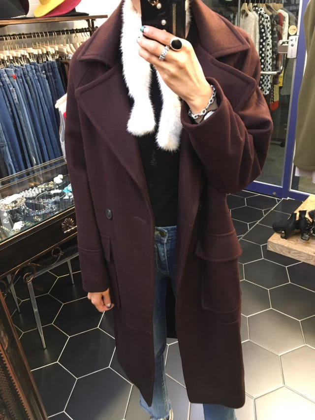 Petit mink muffler shawl Recommended for winter Re