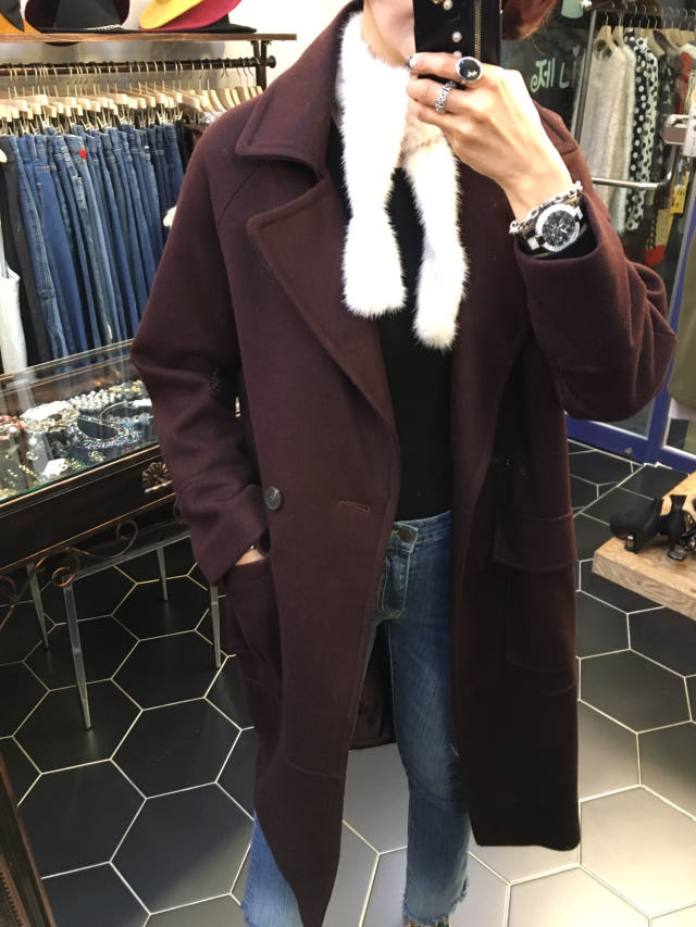 Petit mink muffler shawl Recommended for winter Re