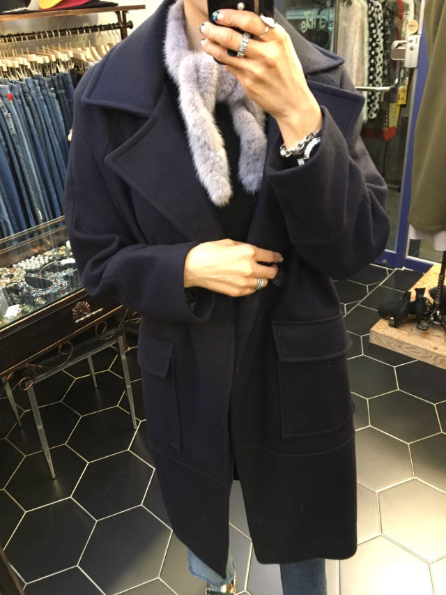 Petit mink muffler shawl Recommended for winter Re