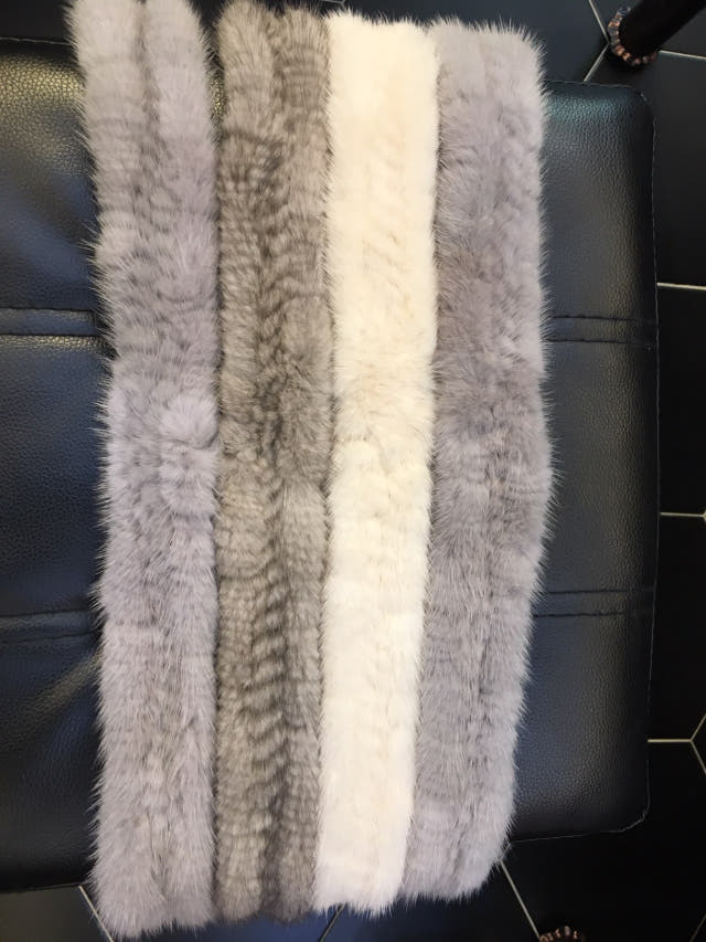 Petit mink muffler shawl Recommended for winter Re