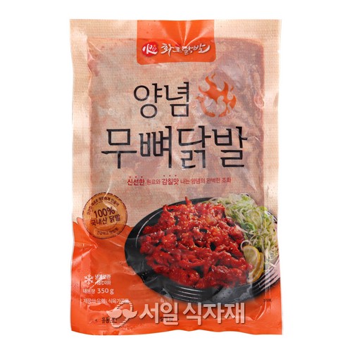 다우린 화로닭발 양념 무뼈 닭발 350g : 서일식자재