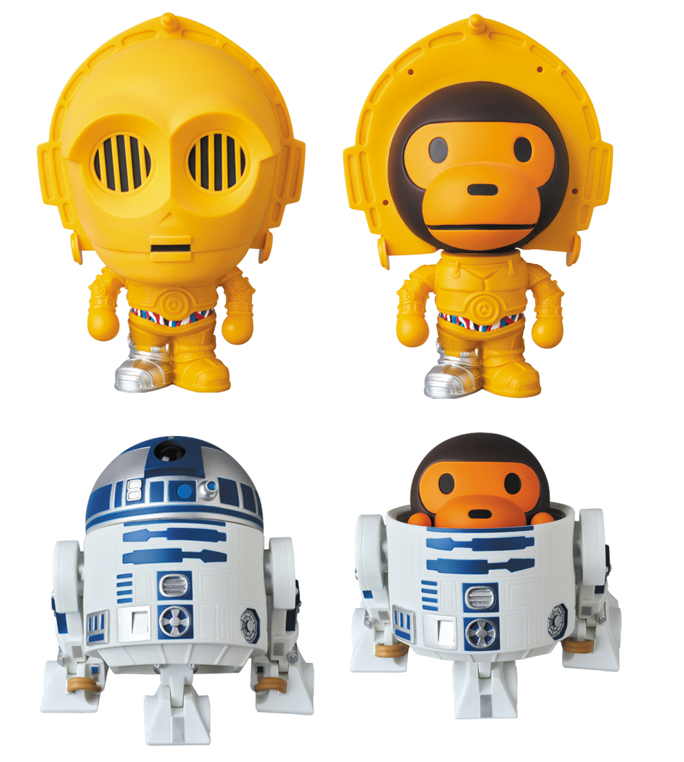 메디콤토이 베이프 STAR WARS(TM) X A BATHING APE(R) 예약주문 (12월중순 부터 순차발송) : 키덜트랜드