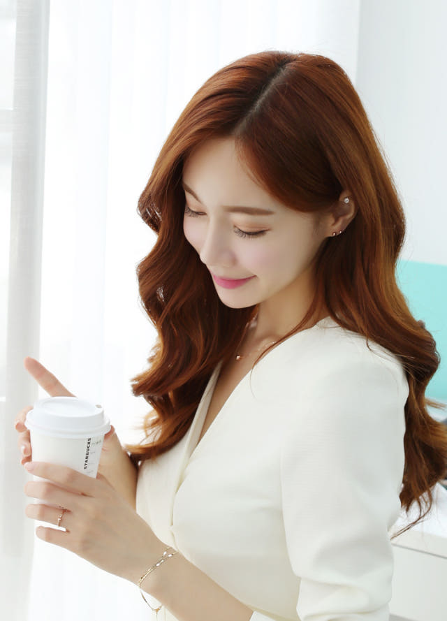 Lovely Tangent Necklace 14k Ball 14k Simple Daily 