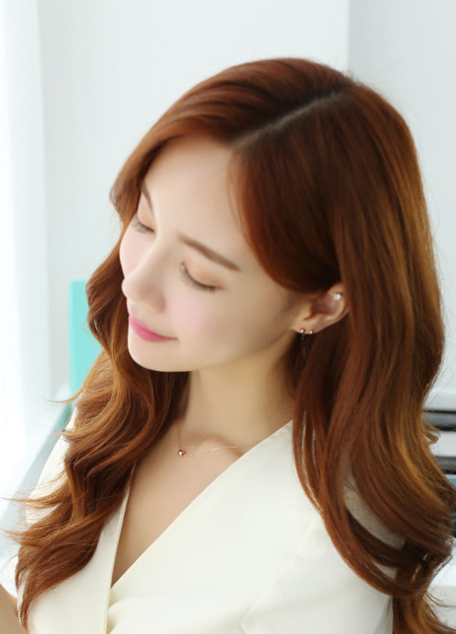 Lovely Tangent Necklace 14k Ball 14k Simple Daily 