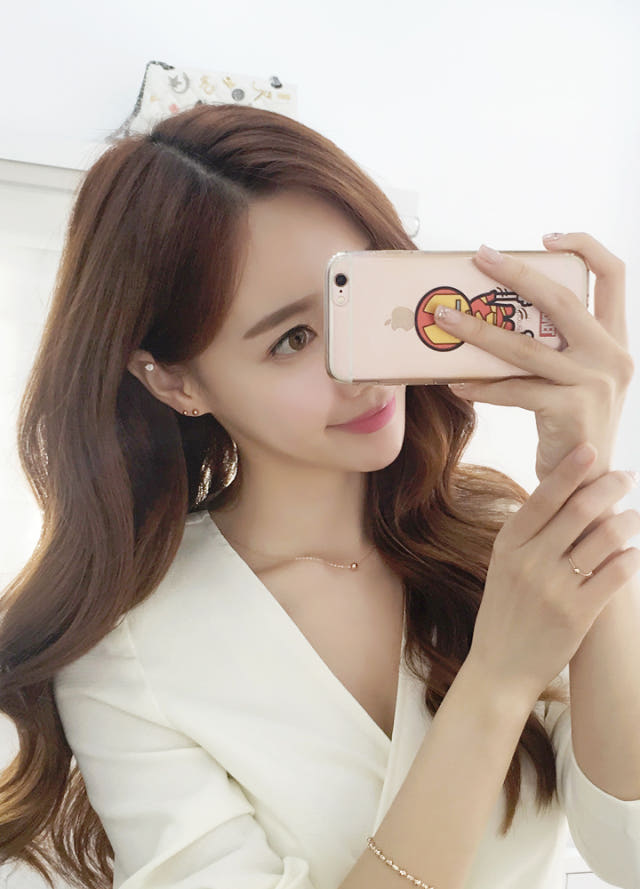 Lovely Tangent Necklace 14k Ball 14k Simple Daily 