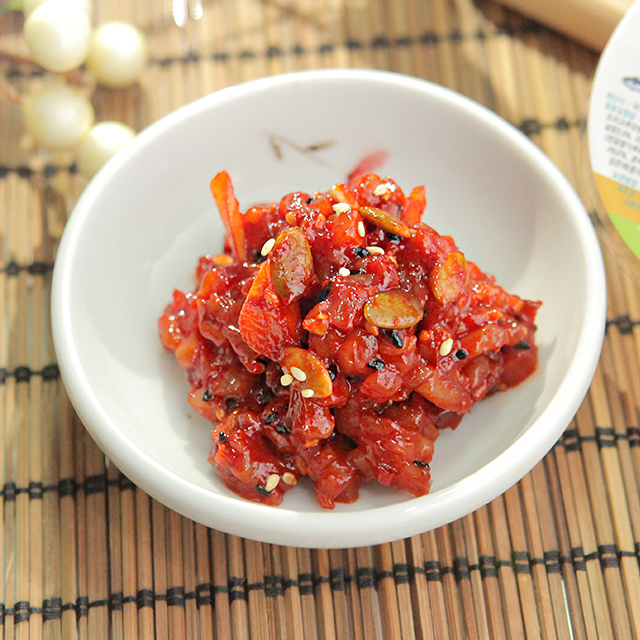 비빔오징어젓 500g : 강경신안상회