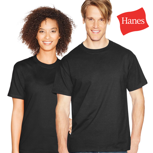 Hanes 5180 소프트코튼 비피 반팔 무지티 3컬러 : 샵에스더블유