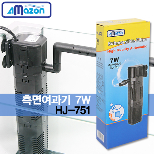 아마존 측면여과기 7W HJ-751/45어항여과 : 꼬기판다