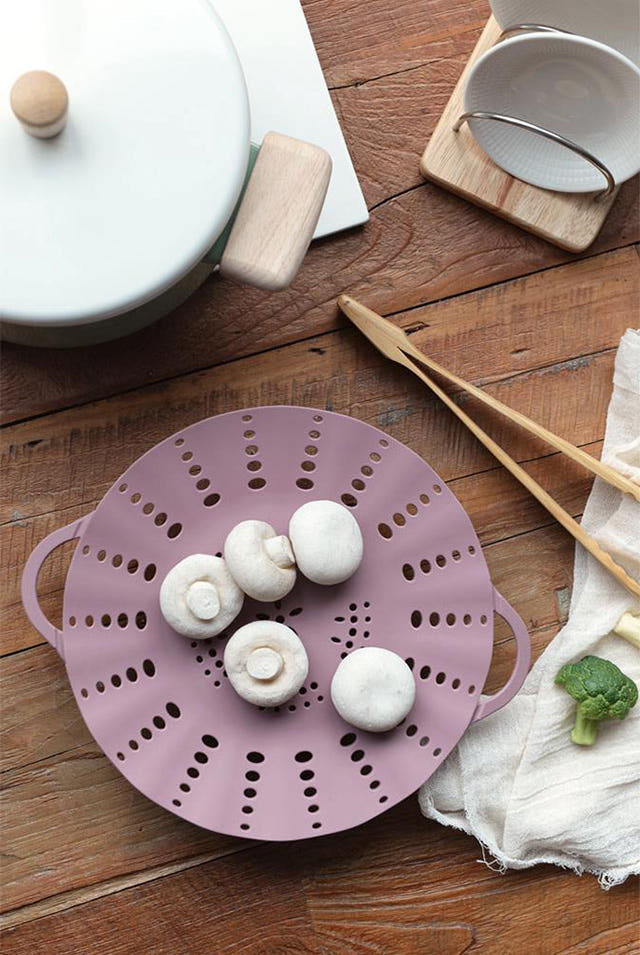 Pastel Silicone Steamer 3 Color Dumplings Sweet Po