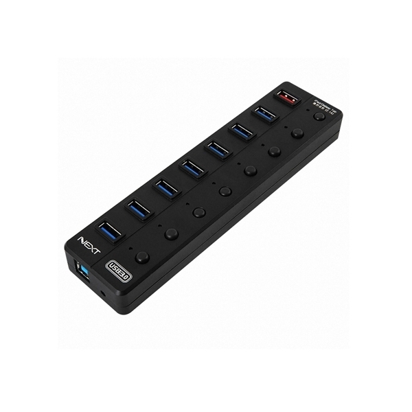 (이지넷) 8포트 USB3.0 허브NEXT-UH308 유전원 : 트윈스컴파니