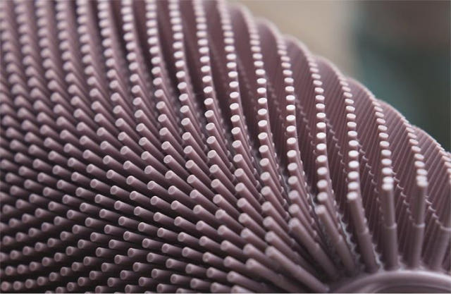 Scrubber Dish Washing Pastel Silicone Apple Scrub 