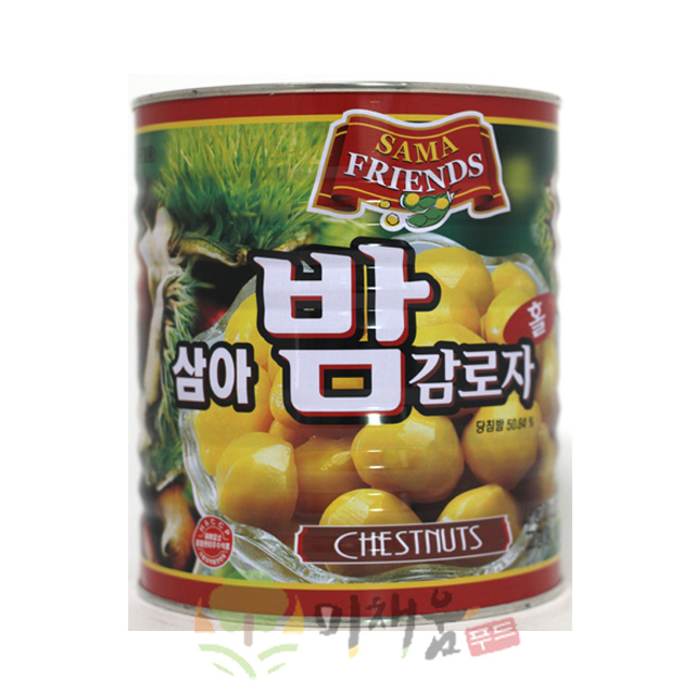 삼아씨에프 삼아 밤감로자 2950g 4개입 1BOX : 미채움푸드
