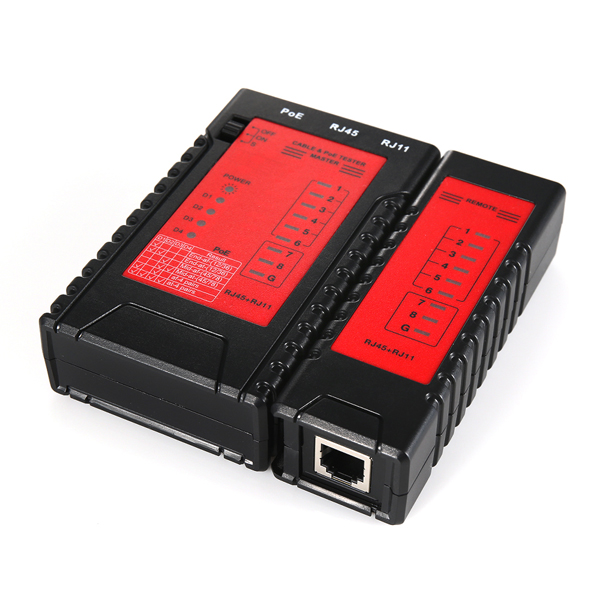 넥스트 NEXT 478PT  랜 케이블 테스터기 (POE, RJ45, RJ11지원) : 넥스트몰