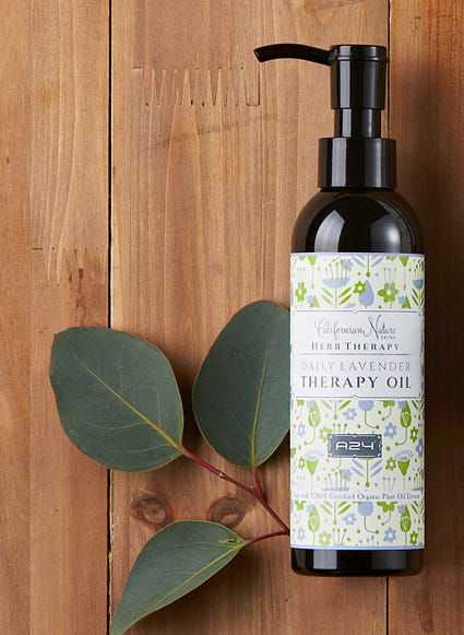 Cosmetics Lavender Therapy Oil 200ml + Mask Pack 1 piece How to get rid of stretch marks Dr. Olga A24