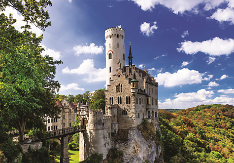 퍼즐코리아 아름다운 리히텐슈타인 성 1000피스 풍경 직소퍼즐 PK1000-3119 : 퍼즐갤러리