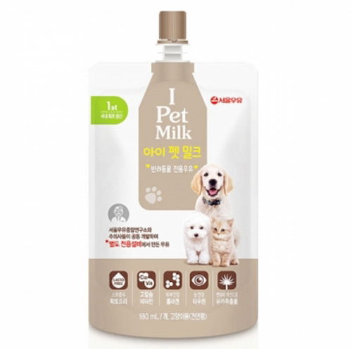 서울우유 아이펫밀크 180ml : 펫라인 시스템