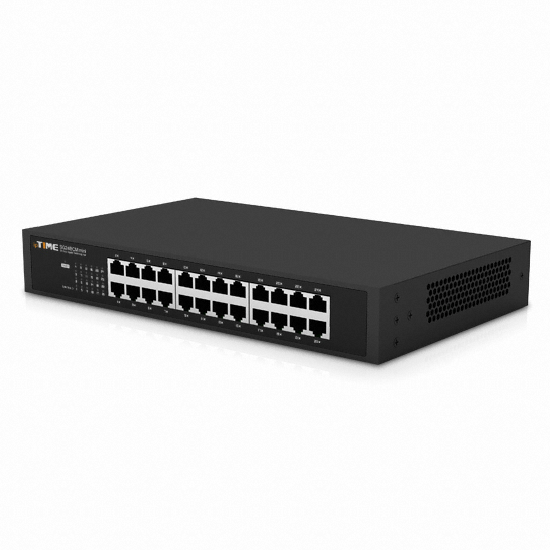 ipTIME SG24M-mini 24포트 기가 스위칭허브 스위치허브 인터넷 랜 선 분배기 : 애플준웍스