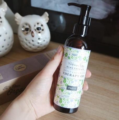 Cosmetics Lavender Therapy Oil 200ml + Mask Pack 1 piece How to get rid of stretch marks Dr. Olga A24